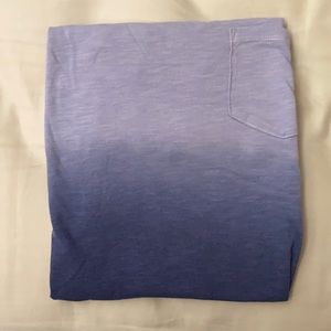 Dip Dye Ombré Pocket T-shirt